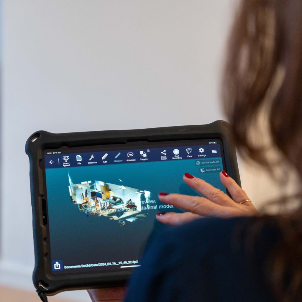 inmeten met LiDAR technologie