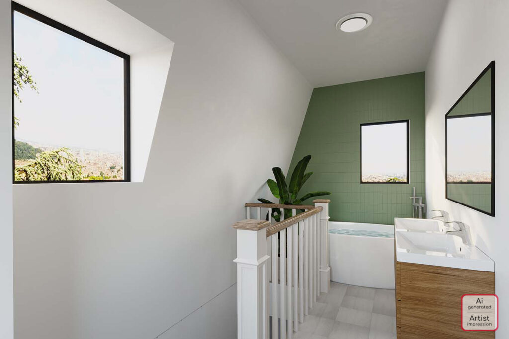 Interieur artist impressie badkamer