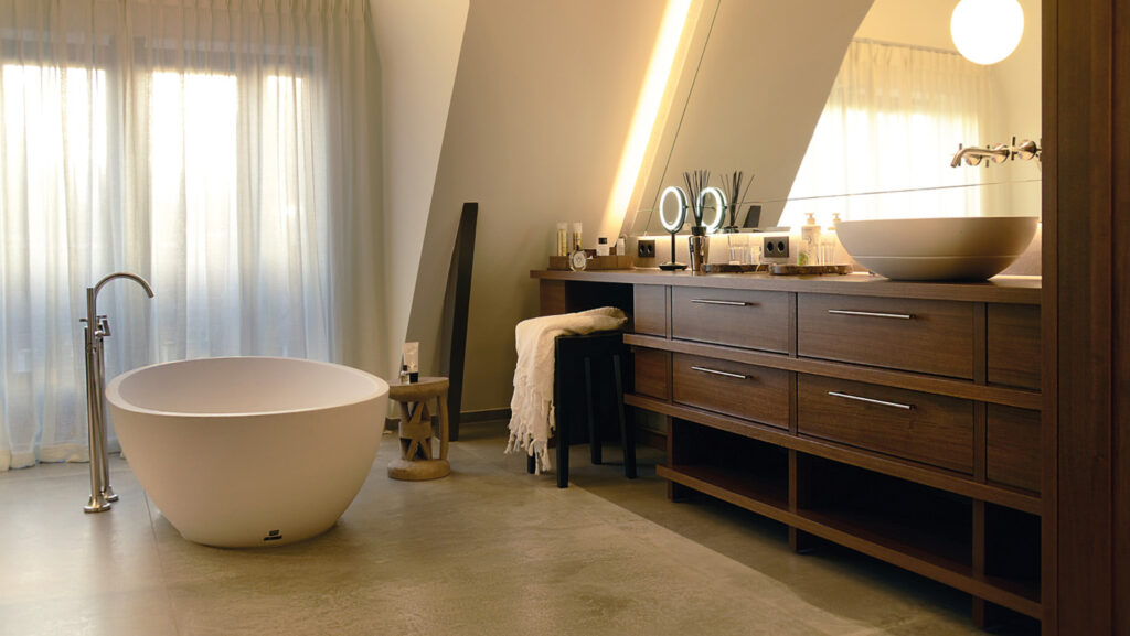 Interieurfoto badkamer woningfotograaf Dick Kortekaas