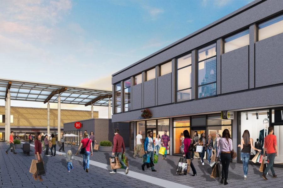 Winkelcentrum Artist Impression object&co