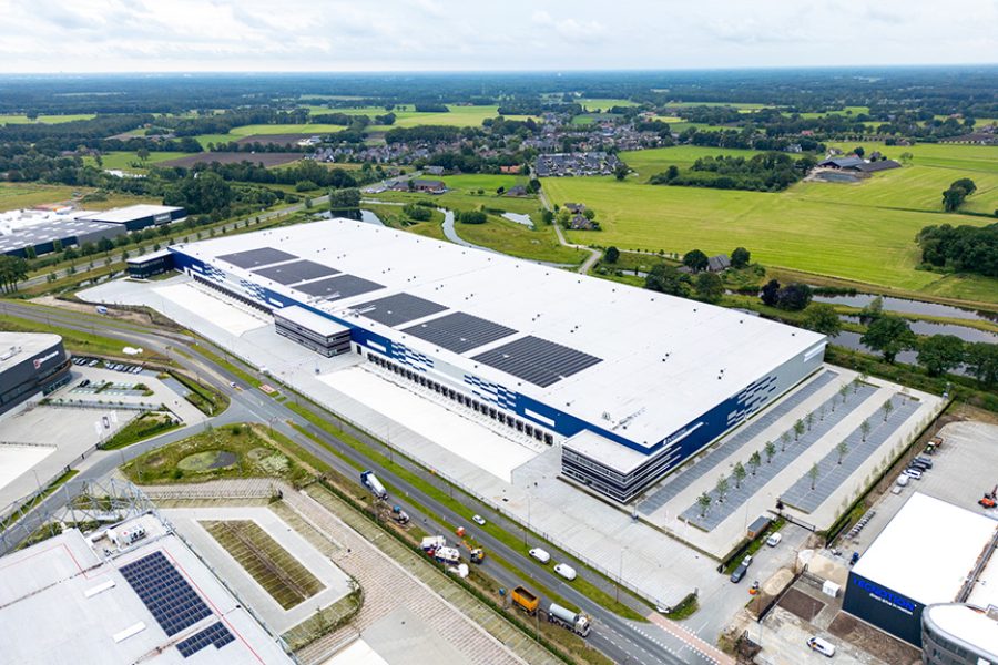 Bedrijfspand dronefotografie