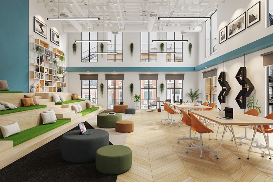 Artist Impression office space