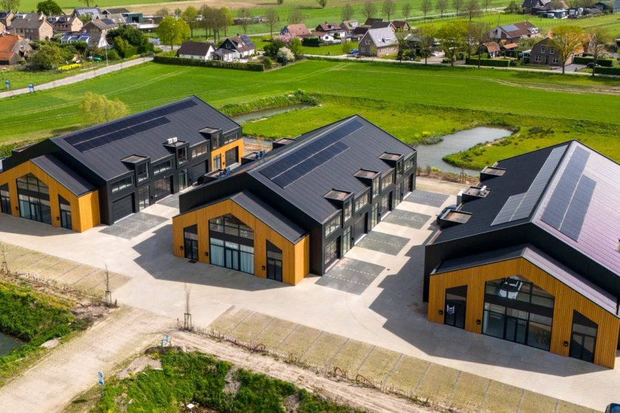 BOG dronefotografie zonnepanelen