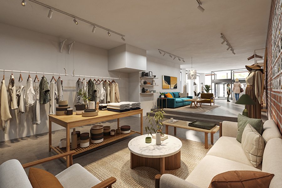 Lifestyle winkel Artist Impression object&co