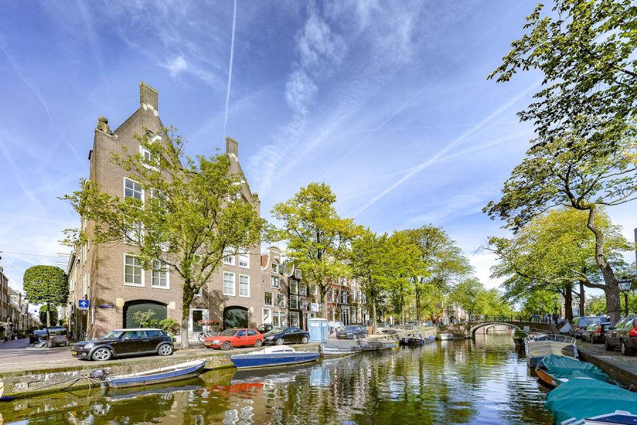 Amsterdam grachtenpand vastgoedfotografie